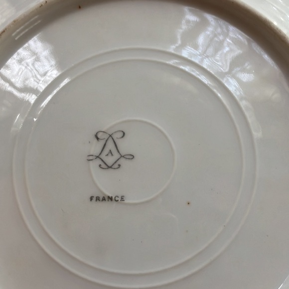 Antique Vintage Set/2 Plates - "Sevres" Portrait Plates - Picture 13 of 16